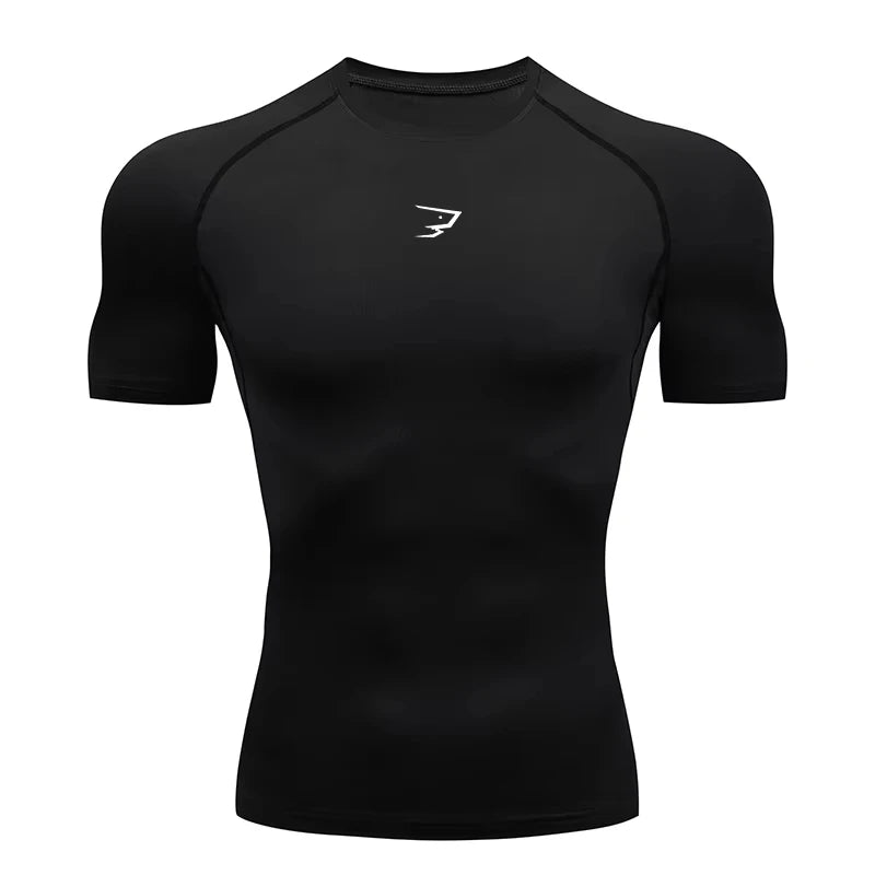 Men's Compression Gym T-Shirt – Short Sleeve Base Layer