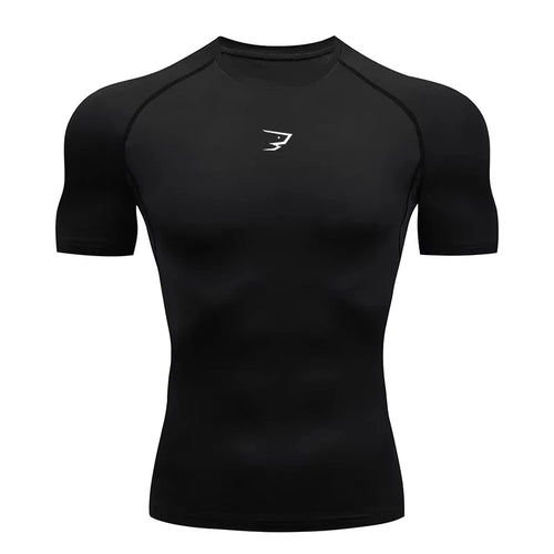 Men's Compression Gym T-Shirt – Short Sleeve Base Layer