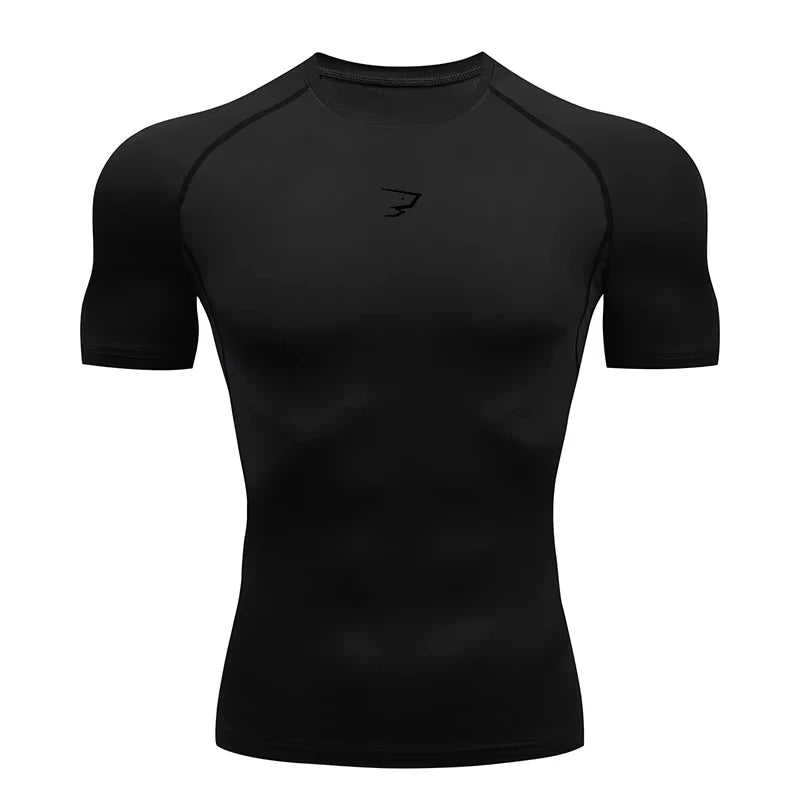 Men's Compression Gym T-Shirt – Short Sleeve Base Layer