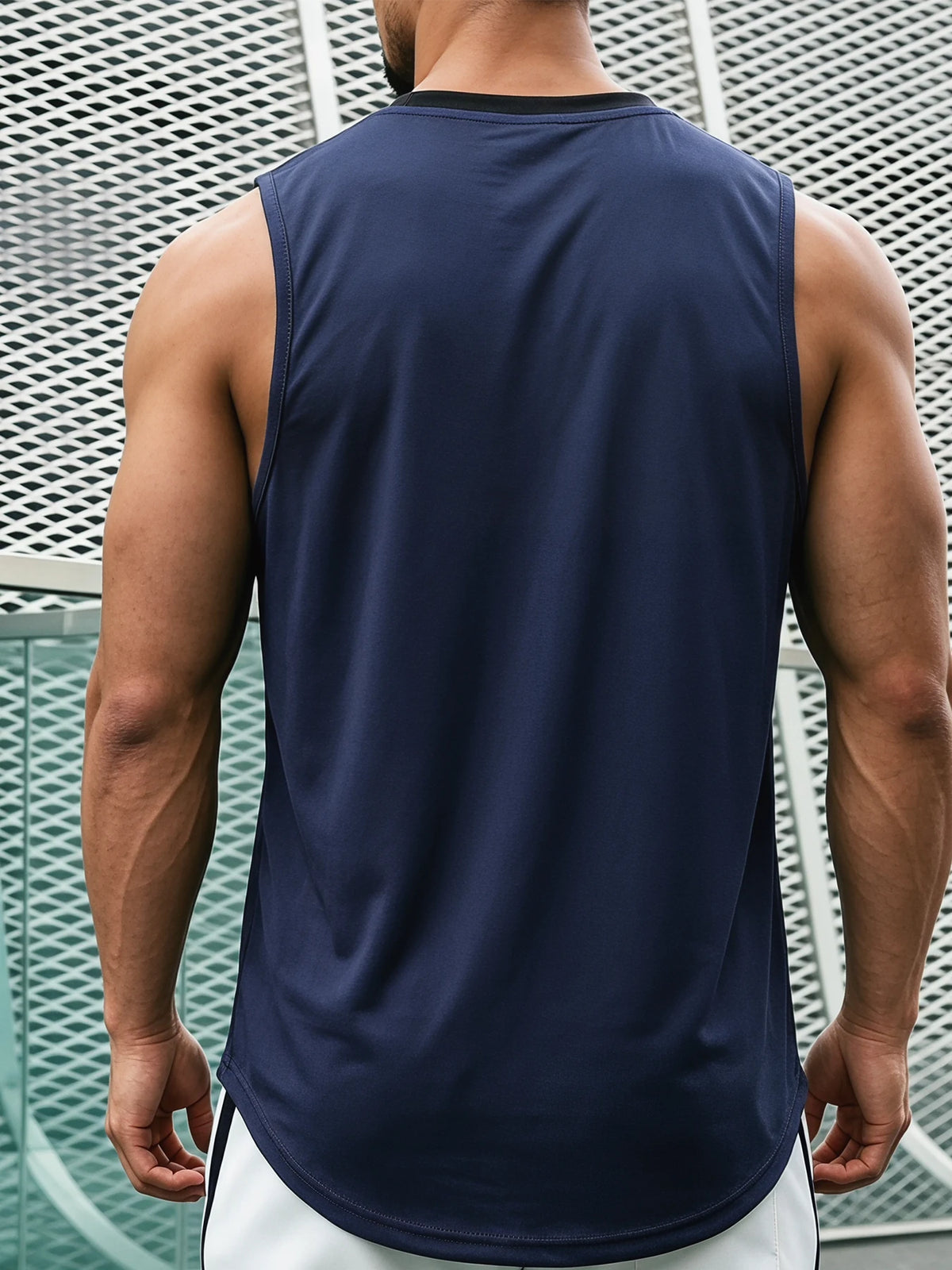Men's Gym Tank Top – Loose Fit Training Vest
